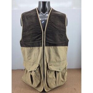 Vintage "C.C. FILSON" Men's Shooting # 747 Work Shoulder Pad Hunting Vest Sz XL